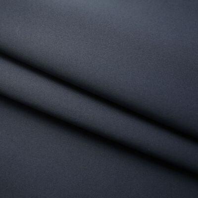 vidaXL Cortina blackout com ganchos 290x245 cm antracite