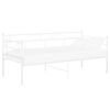 vidaXL Sof&aacute;-cama 90x200 cm metal branco