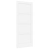 vidaXL Porta Interna 83 x 202 cm Contraplacado Branco
