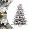 vidaXL &Aacute;rvore de Natal Articulada Artificial Branco 210 cm PE e PVC