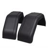 Conjunto de 2 guarda-lamas de rodas do reboque 220 x 760 mm