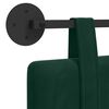 vidaXL Cabeceira Suspensa Verde Escuro 110 x 55 x 5 cm Veludo