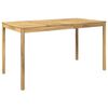 vidaXL Mesa de Bar de Jardim Branco 196 x 100 x 105 cm