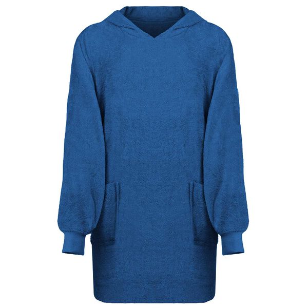 vidaXL Sweatshirt manta KINN Azul-marinho L Algod&atilde;o