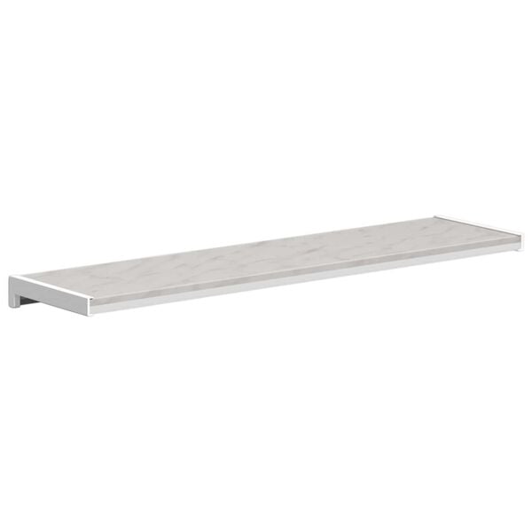 vidaXL Soleira de Janela Texto de M&aacute;rmore -enure 60 x 20 x 4,5 cm PVC