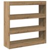 vidaXL Gabinete de Livros 3 n&iacute;veis 100 x 30 x 103 cm