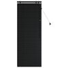 vidaXL Cortina Veneziana Preto 55 x 160 cm 35 mm