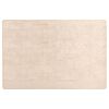 vidaXL Passadeira MARSA Creme 120 x 170 cm Poli&eacute;ster e PVC