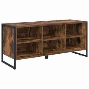 vidaXL Arm&aacute;rio de Sapatos Carvalho Fum&ecirc; 60 x 35 x 44 cm