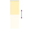 vidaXL Persiana de enrolar 70x210 cm largura tecido 65,7 cm poli&eacute;ster
