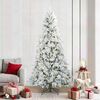 vidaXL &Aacute;rvore de Natal Articulada Artificial Branco 240 cm PE e PVC