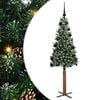 vidaXL &Aacute;rvore de Natal Slim Verde 150 cm