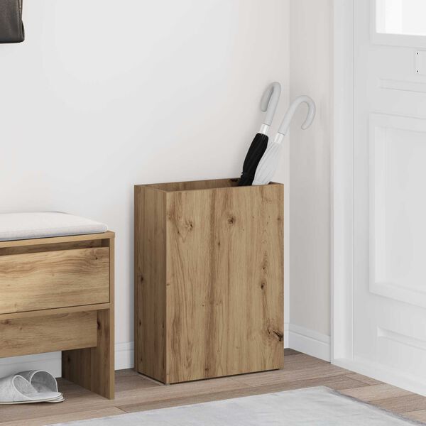 vidaXL Suporte de Guarda-Sol Carvalho Artesanal 40 x 20 x 55,5 cm