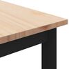 vidaXL Mesa de centro Natural 60 x 60 x 36 cm