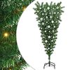 vidaXL &Aacute;rvore de Natal Artificial Pr&eacute;-iluminada Invertida com Conjunto de Bolas