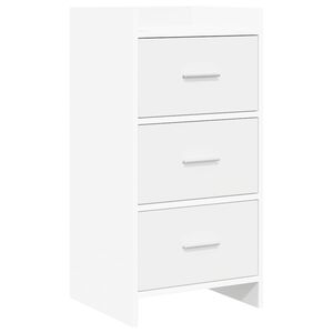 vidaXL Buffet Branco 40 x 36 x 80 cm Derivados de Madeira