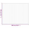 vidaXL Tapete retangular 80x100 cm bambu castanho
