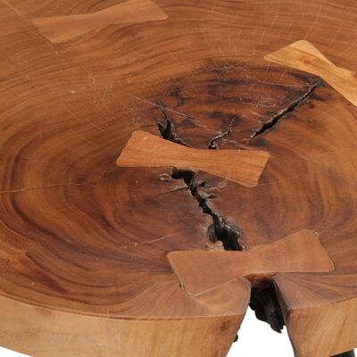 vidaXL Mesa de bar tronco de madeira Ø53x105 cm madeira acácia maciça