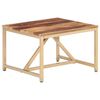vidaXL Mesa de apoio 60x60x40 cm madeira maci&ccedil;a