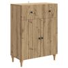 vidaXL Buffet Carvalho Arttisan 66 x 34,5 x 90 cm Derivados de Madeira