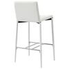 vidaXL 5 pcs conjunto de bar couro artificial branco