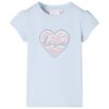 T-shirt para crian&ccedil;a azul 92