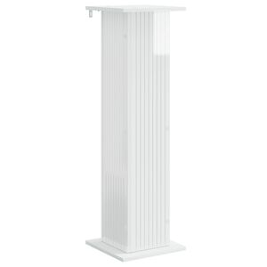 vidaXL Suporte para Plantas Branco Brilhante 30,5 x 30 x 100,5 cm
