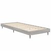 vidaXL Estrutura cama 75x190 cm derivados de madeira cinzento sonoma