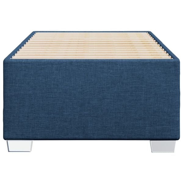 vidaXL Estrutura de cama sem colchão 80x200 cm azul