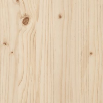 vidaXL Mesa de piquenique 110x134x75 cm madeira de pinho maciça