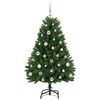 vidaXL &Aacute;rvore de Natal Artificial Verde 120 cm PVC e Metal