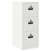vidaXL Arm&aacute;rio de Arquivo com gaveta Branco 44 x 50 x 106.5 cm
