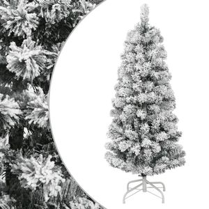 vidaXL &Aacute;rvore de Natal artificial articulada c/ flocos de neve 120 cm