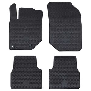 vidaXL Tapete de carro 4 unid. compat&iacute;vel com C4 2021- Borracha