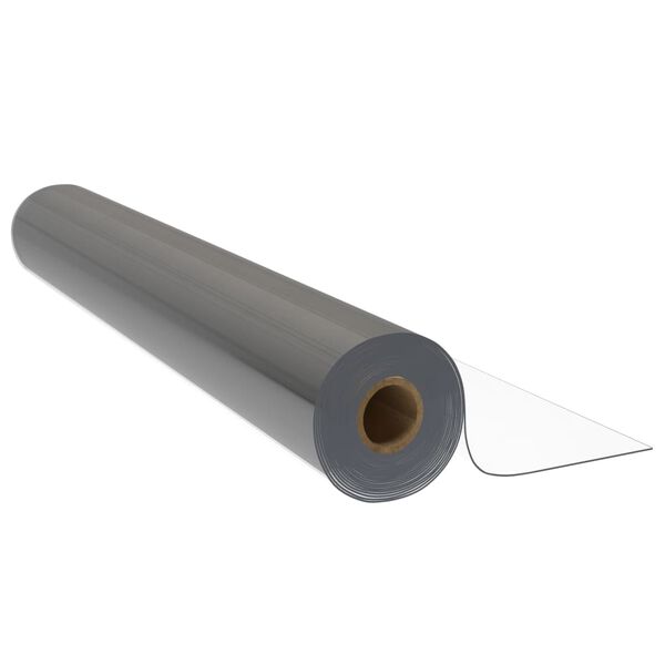 vidaXL Protetor de mesa em rolo 0,9x15 m 1,6 mm PVC transparente