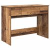 vidaXL Mesa de Cosm&eacute;ticos com gaveta Madeira antiga 100 x 45 x 76 cm