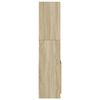 vidaXL Arm&aacute;rio alto 63x33x140 cm derivados de madeira carvalho sonoma