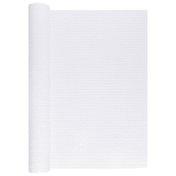 vidaXL Tela de varanda 600x90 cm vime PE branco