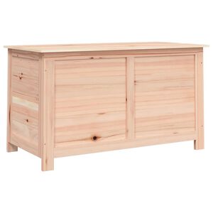 vidaXL Caixa para almofad&otilde;es de exterior 100x50x56 cm abeto maci&ccedil;o
