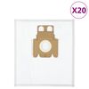 vidaXL Sacos para aspirador de p&oacute; Miele K 20 pcs