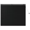 vidaXL Cortina Veneziana Preto 135 x 130 cm 35 mm