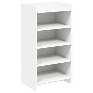 vidaXL Arm&aacute;rio de Sapatos Branco 48 x 36 x 92 cm Derivados de Madeira