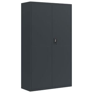 vidaXL Arquivador 105x40x180 cm a&ccedil;o antracite