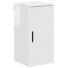 vidaXL Arm&aacute;rio de Banheiro Branco Brilhante 30 x 31,5 x 61 cm