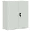vidaXL Arquivador 90x40x105 cm a&ccedil;o cinzento-claro
