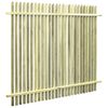 vidaXL Cerca de jardim 170x150 cm madeira de pinho impregnado