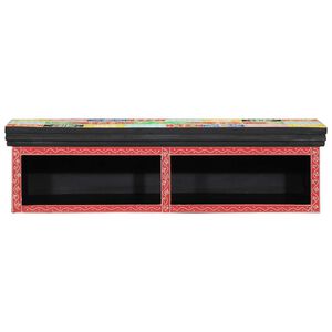 vidaXL Gabinete para TV Multicolor 80 x 30 x 22 cm Madeira processada