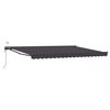 vidaXL Toldo Retr&aacute;til El&eacute;trico Antracite 4,5 &times; 3,5 m