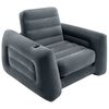 Intex Cadeira convert&iacute;vel em cama 117x224x66 cm cinzento-escuro