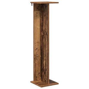 vidaXL Suporte para Plantas Madeira antiga 25 x 25,5 x 100,5 cm